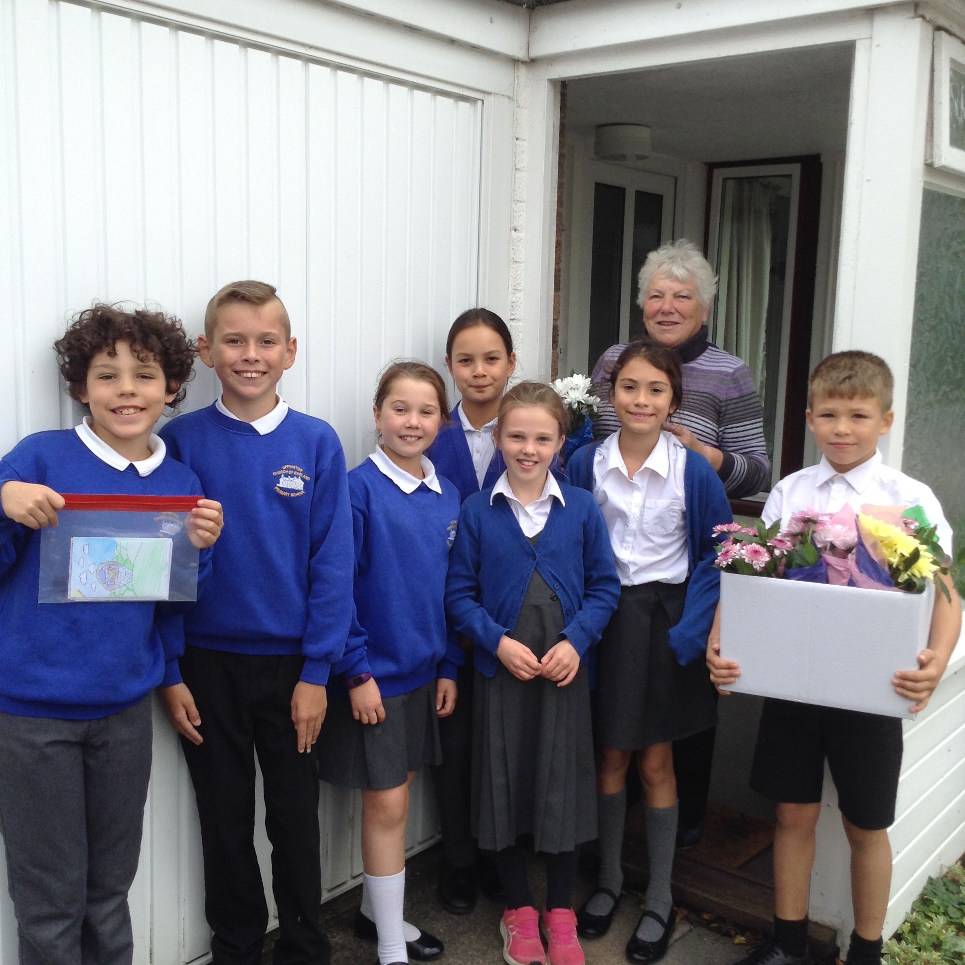 Years 5 and 6 visit Mrs Johnston